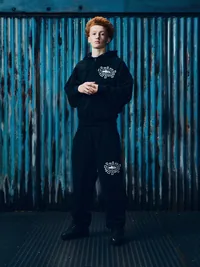 ALWEIZ SWEATPANT [BLACK] — detail (4 of 5)