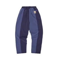 HMP CONTRAST OPEN HEM SWEATPANT [NAVY], back view (2 of 4)