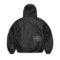 ALWEIZ REVERSIBLE JACKET [BLACK/CAMO] — styling shot (6 of 10)