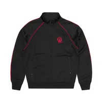 3 STAR CREST TRACK JACKET [BLACK], front view (1 of 2)