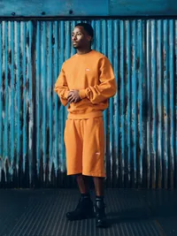 MINI ISLAND CREWNECK [ORANGE], detail (4 of 4)