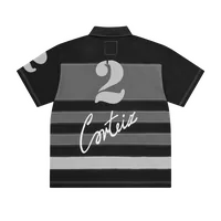 DUBAI POLO SHIRT [BLACK / GREY], back view (2 of 7)