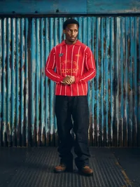 MONDE KNIT LS JERSEY [RED], detail (4 of 5)