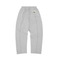 HMP OPEN HEM SWEATPANT [HEATHER GREY], back view (2 of 4)