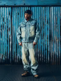 ARDWEAR PANEL DENIM JACKET [WASHED INDIGO], detail (4 of 5)