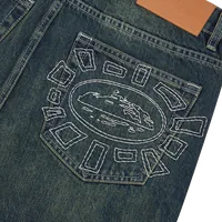 ALWEIZ BAGGY JEANS [VINTAGE INDIGO] — side view (3 of 3)