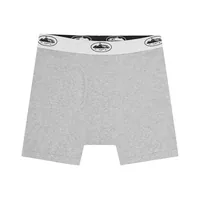 GREY ALCATRAZ BOXERS [3 PACK], back view (2 of 2)