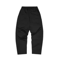 CREST ARCH TRACK PANT [TRIPLE BLACK], back view (2 of 2)