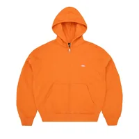 MINI ISLAND ZIP HOODIE [ORANGE], front view (1 of 4)