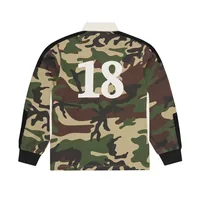 PANELLED RUGBY [WOODLAND CAMO], back view (2 of 2)