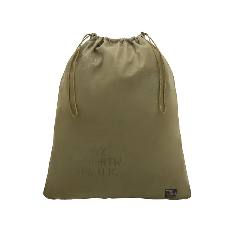 LE SAC LAUNDRY BAG [OLIVE], front view (1 of 6)