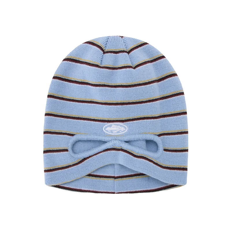 PEEK-A-BEANIE [BABY BLUE MULTI], front view (1 of 2)