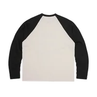 LEAD RAGLAN LS [BLACK], back view (2 of 3)