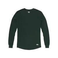 GUERILLAZ THERMAL LS TEE [FOREST GREEN], front view (1 of 2)