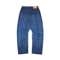 STRIKE BAGGY JEANS [DARK WASH], back view (2 of 4)