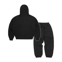 MINI ISLAND HOODIE TRACKSUIT [BLACK], back view (2 of 5)