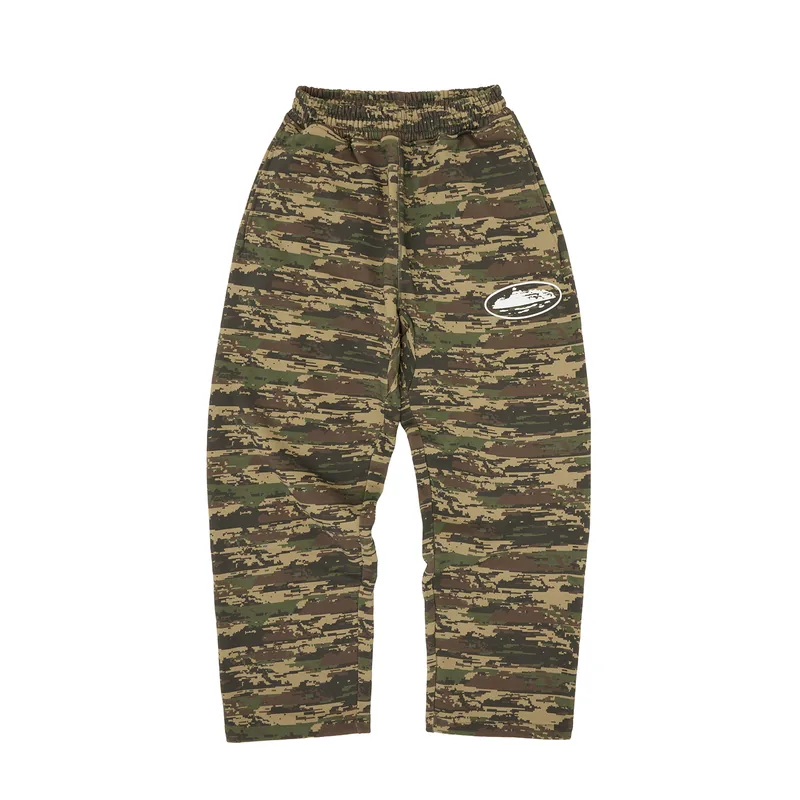 ISLAND PUFF PRINT OPEN HEM SWEATPANT [DIGI CAMO], front view (1 of 3)