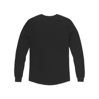 GUERILLAZ THERMAL LS TEE [BLACK], back view (2 of 2)