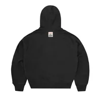 HMP THERMAL ZIP HOODIE [BLACK], back view (2 of 5)