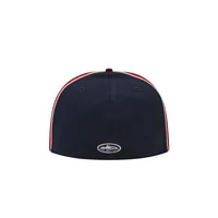 PIRATE RADIO NEW ERA FITTED CAP [NAVY/RED], back view (2 of 4)