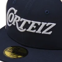 PIRATE RADIO NEW ERA FITTED CAP [NAVY/RED], side view (3 of 4)