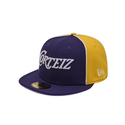 PIRATE RADIO NEW ERA FITTED CAP [PURPLE/GOLD]