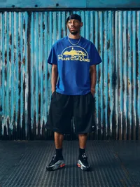 KINGDOM TEE [ROYAL BLUE], back view (2 of 2)