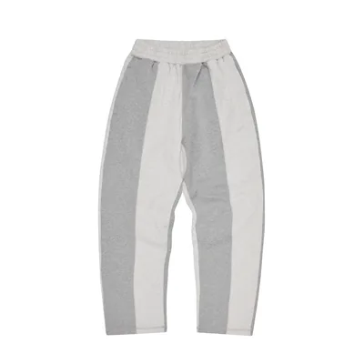 HMP CONTRAST OPEN HEM SWEATPANT [HEATHER GREY]