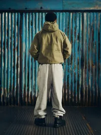 GUERILLAZ RIPSTOP JACKET [OLIVE], close-up (5 of 5)