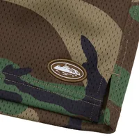 MINI ISLAND MESH SHORT [WOODLAND CAMO], side view (3 of 4)