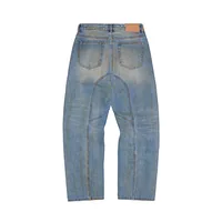 ARDWEAR PANEL BAGGY JEANS [WASHED INDIGO], back view (2 of 5)