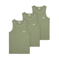 HMP CLASSIC TANK TOP [3PK] [OLIVE], front view (1 of 3)