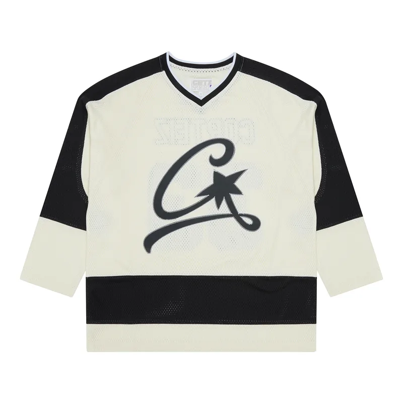 SIN BIN MESH JERSEY [CREAM], front view (1 of 5)