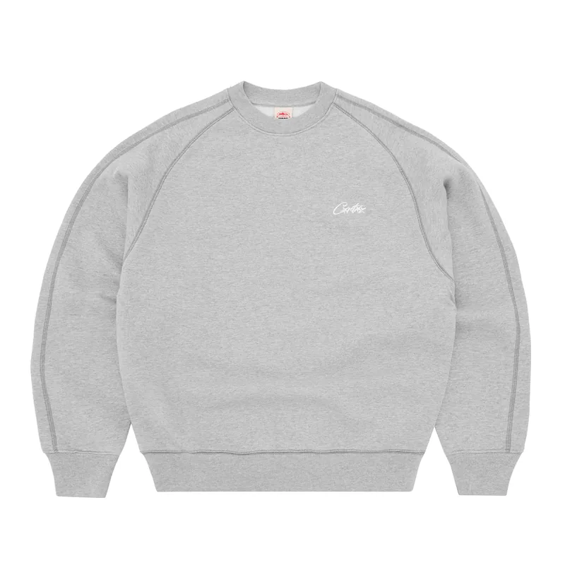 HMP V2 SWEATSHIRT [HEATHER GREY], front view (1 of 5)