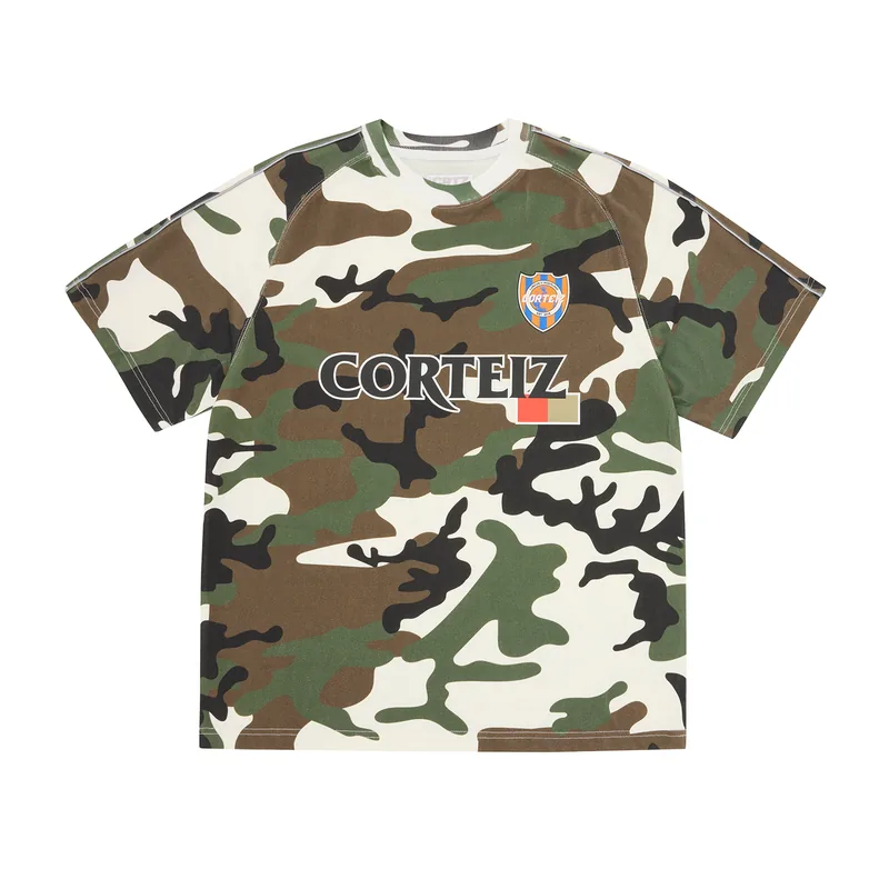 GIAPPONESE COTTON JERSEY [WOODLAND CAMO], front view (1 of 5)