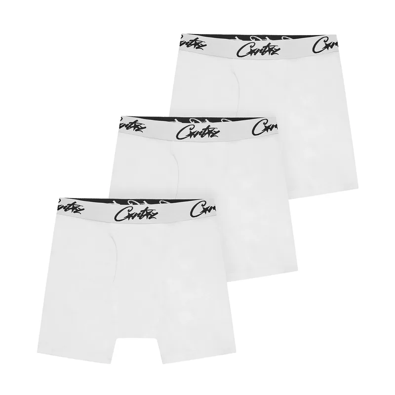 WHITE ALLSTARZ BOXERS [3 PACK], front view (1 of 3)