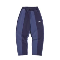 HMP CONTRAST OPEN HEM SWEATPANT [NAVY], front view (1 of 4)