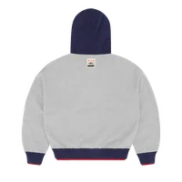 HMP DOUBLE UP HOODIE [HEATHER GREY], back view (2 of 4)