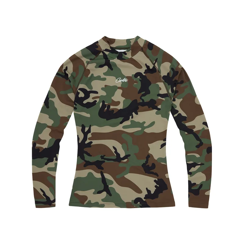 LITEWORK COMPRESSION TOP [WOODLAND CAMO]