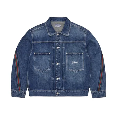 SAVOY DENIM JACKET [CHALK WASH]