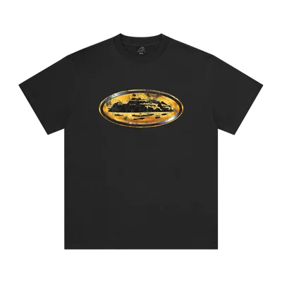 CORRODED ISLAND TEE [BLACK]