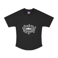 ALWEIZ BABY TEE [BLACK] — front view (1 of 3)