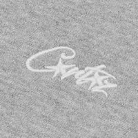 HMP DOUBLE UP CREWNECK [HEATHER GREY], side view (3 of 4)