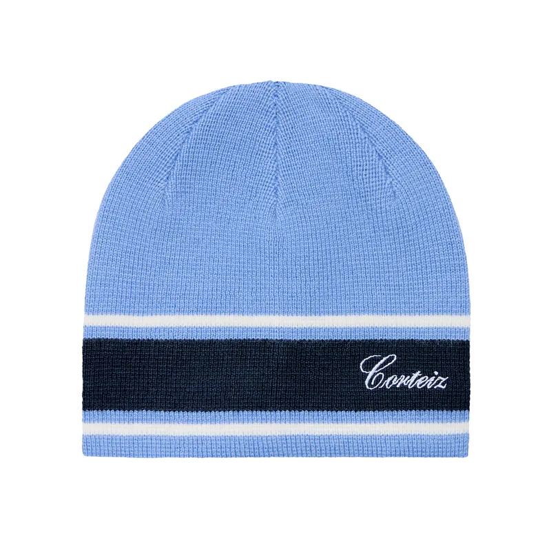 TURISMO KNIT BEANIE [BABY BLUE], front view (1 of 2)