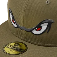 CORTEIZ STORM NEW ERA 59FIFTY FITTED CAP [OLIVE] — detail (4 of 5)