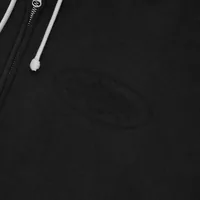 ISLAND KNOCKOUT ZIP HOODIE [BLACK], side view (3 of 4)