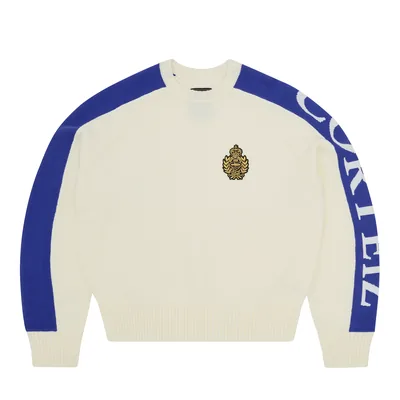 VVS PANEL KNIT SWEATER [CREAM]