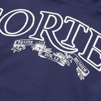 SUPERIOR ROYALE ZIP HOODIE [NAVY], side view (3 of 5)