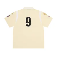 ALPINE POLO SHIRT [RSLM SAND], back view (2 of 5)