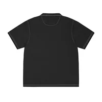 ISLAND POLO SHIRT [BLACK], back view (2 of 4)